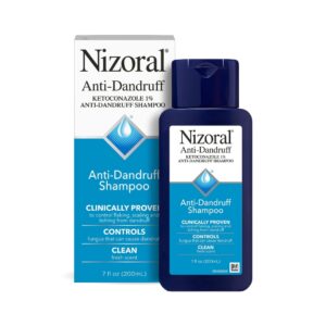 Nizoral Anti-Dandruff Shampoo with 1% Ketoconazole, Fresh Scent, 7 Fl Oz